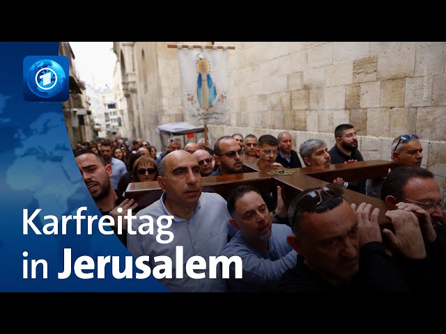 Jerusalem: Karfreitagsprozessionen in angespannter Lage