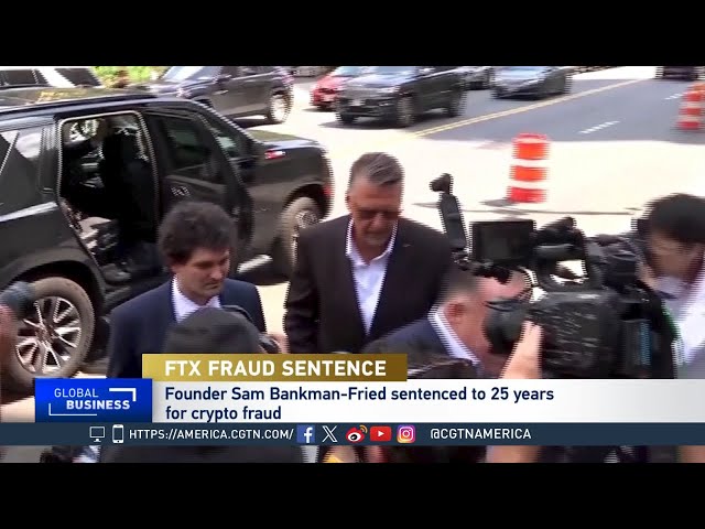 ⁣Global Business: FTX Founder Sam Bankman-Fried Sentenced to 25 Years for Crypto Fraud