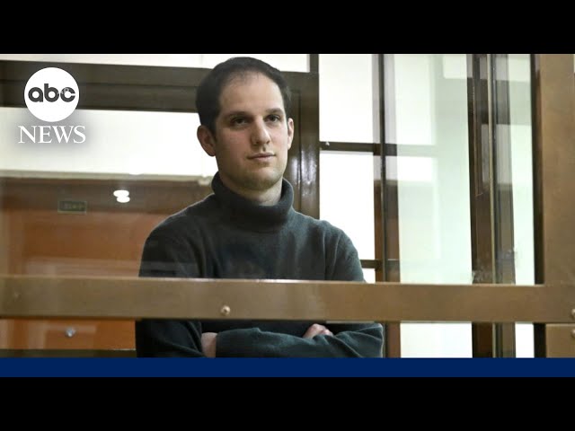 ⁣Wall Street Journal reporter Evan Gershkovich marks 1 year in Russian prison