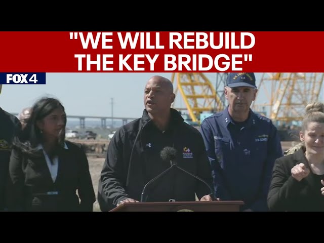 Baltimore Bridge Collapse: Gov. Moore on "unprecedented" recovery - FULL PRESS CONFERENCE