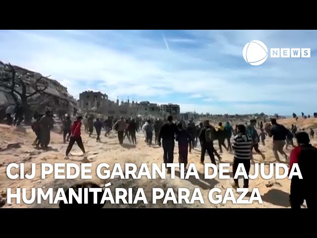 Corte Internacional pede garantir de entrega de ajuda humanitária urgente para Gaza