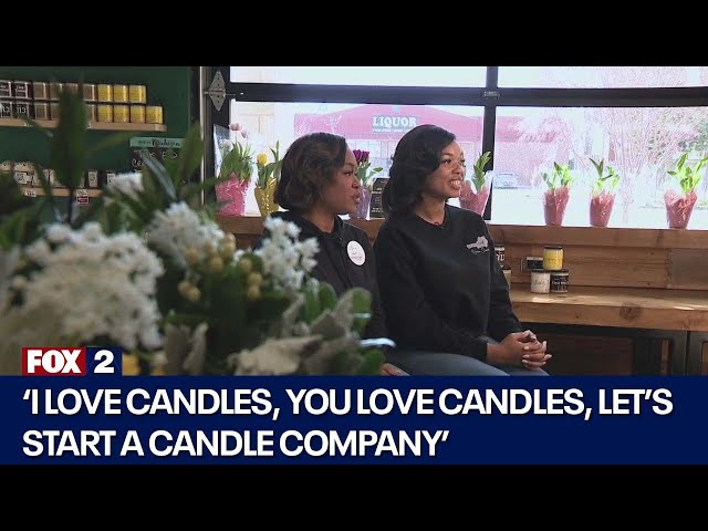 Detroit candle brand flying off shelves