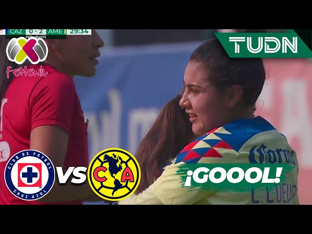 ¡GOLAZO DE CAS CUEVAS! | Cruz Azul 0-2 América | Liga Mx Femenil - CL2024 J13 | TUDN