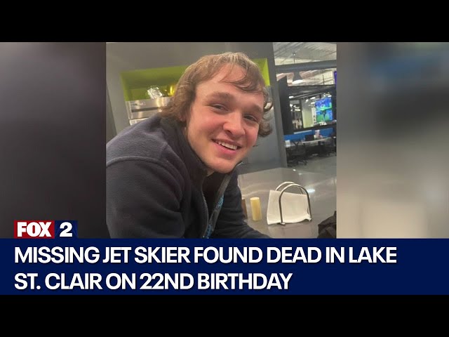 21-year-old missing jet skier found dead in Lake St. Clair