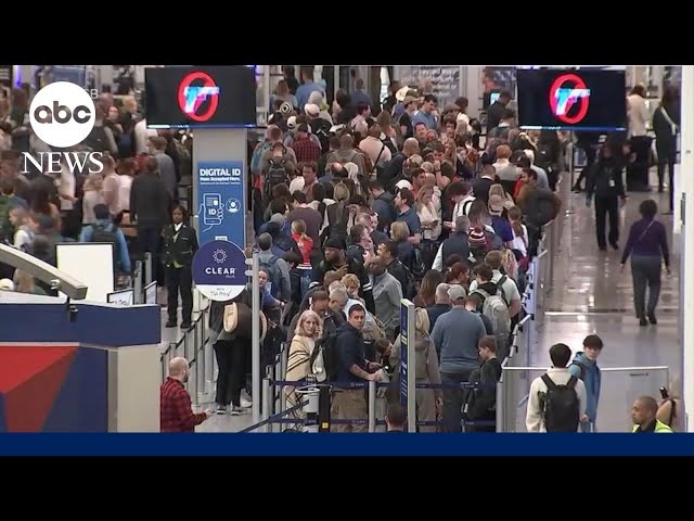 Airports see record travelers for Easter weekend