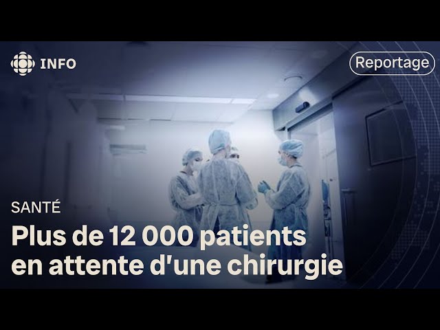 ⁣Liste d’attente en chirurgie : Québec encore loin de l’objectif