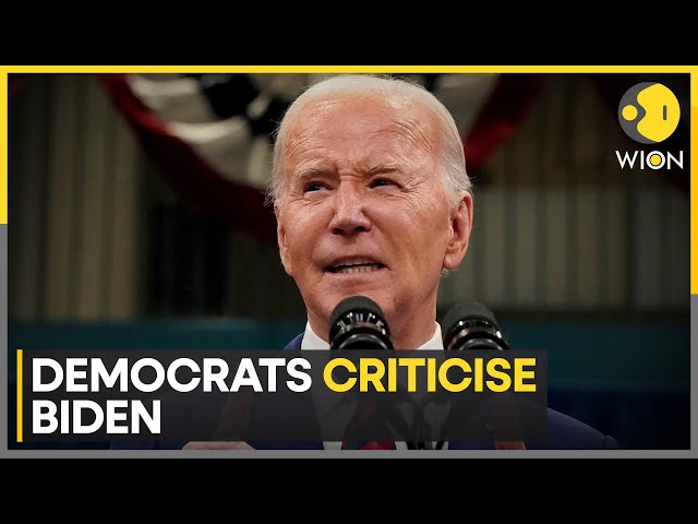 US: Democrats criticise Joe Biden's support to Israel | WION