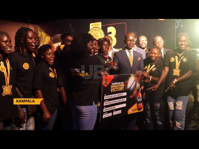 “Golden” Rugby 7s rewarded - Nile breweries rewards Rugby-winning teams with cash