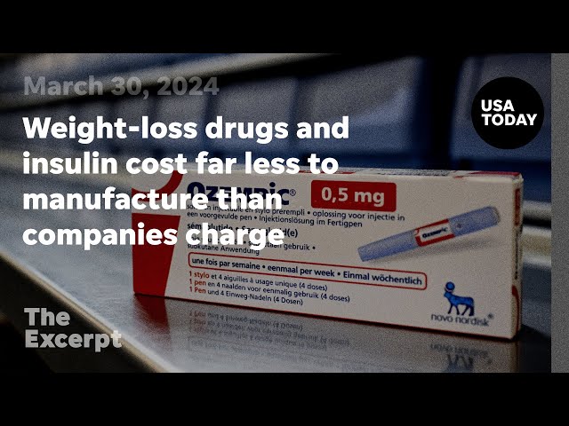 Weight-loss drugs and insulin cost far less to manufacture than companies charge | The Excerpt