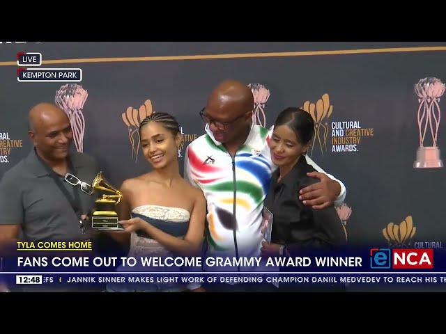 ⁣Tyla Comes Home | Grammy award winner Tyla back on home soil