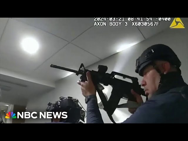 Florida hotel shootout captured on camera