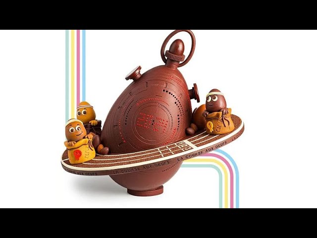 Huevos de Pascua olímpicos, la última creación francesa de la Maison du Chocolat