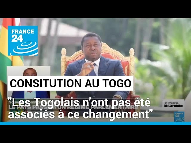 Nouvelle constitution au Togo : indignation au sein de l'opposition • FRANCE 24