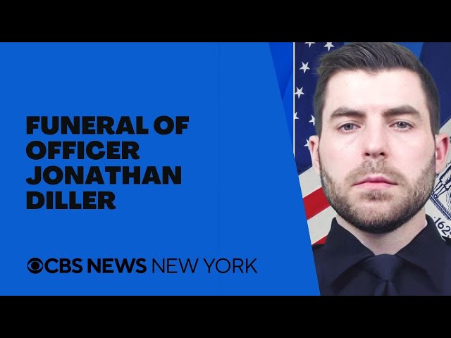 Watch Live:  Funeral service for fallen NYPD Officer Jonathan Diller