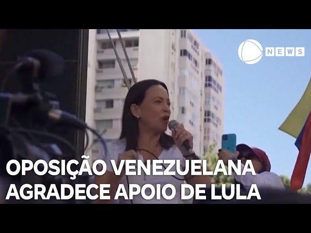 Líder da oposição venezuelana agradece apoio de Lula