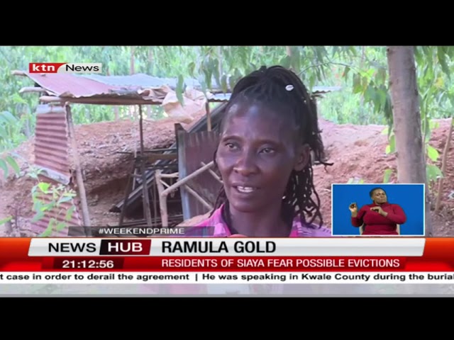 ⁣Ramula residents in Siaya fear eviction after gold was discovered in the area