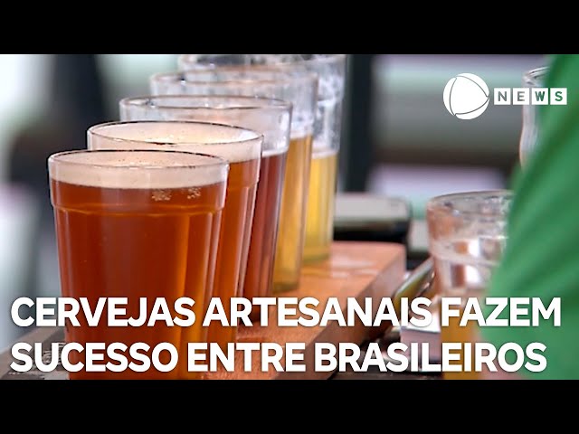 Cervejas artesanais estão cada vez mais populares entre os brasileiros