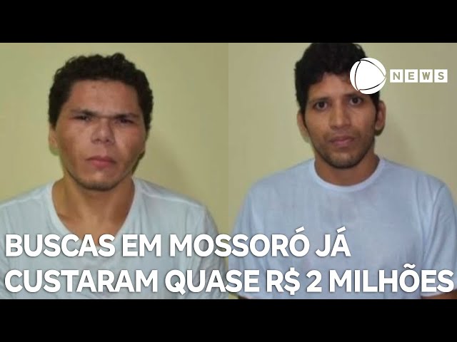 Governo gastou quase R$ 2 milhões nas buscas por fugitivos de Mossoró