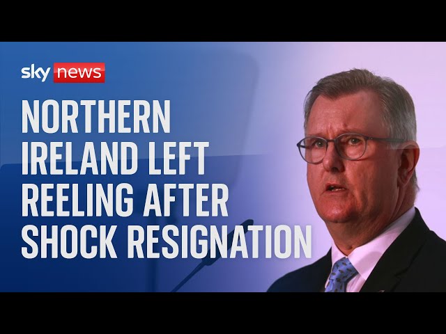 Northern Ireland politics left reeling after ex DUP leader charged and shock resignation