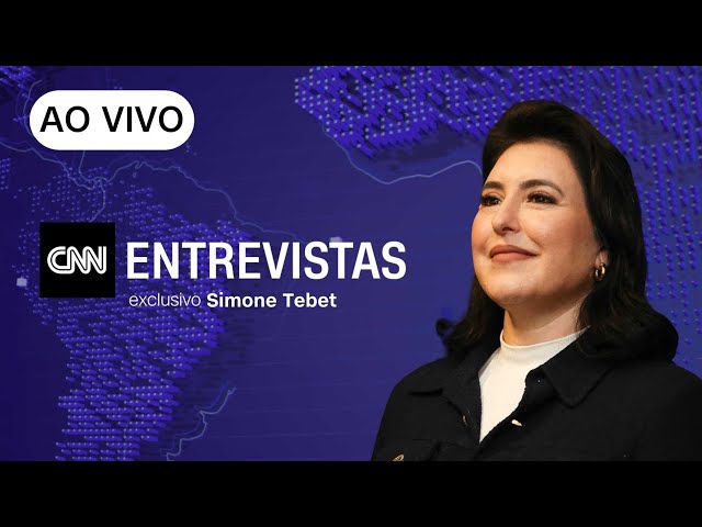 AO VIVO: CNN ENTREVISTAS COM SIMONE TEBET | 30/03/2024