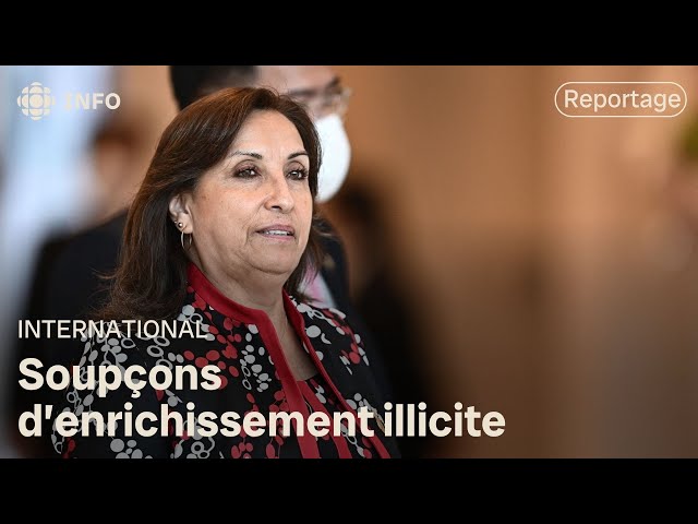 ⁣La présidente du Pérou perquisitionnée pour des montres de luxe