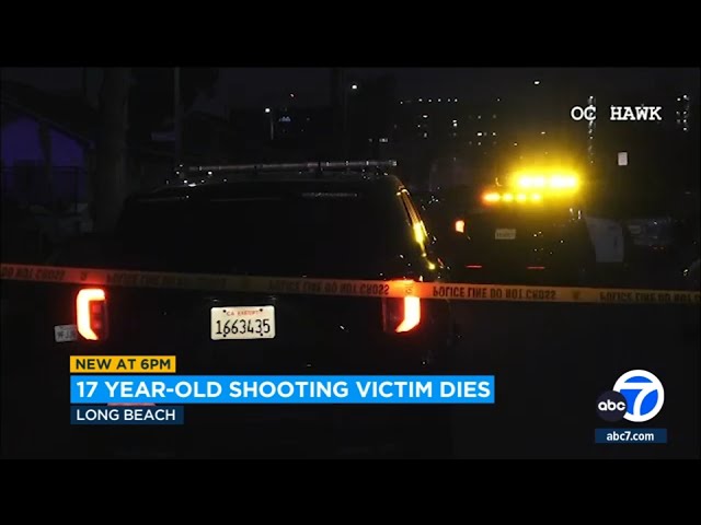 17-year-old girl dies after being shot in Long Beach; suspect sought