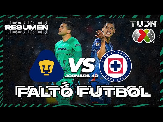 Resumen | Pumas vs Cruz Azul | CL2024 - Liga Mx J13 | TUDN