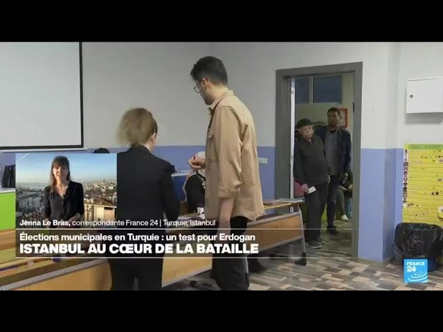 Les Turcs aux urnes pour choisir leurs maires, un test pour Erdogan • FRANCE 24