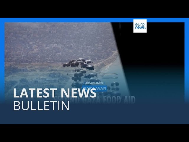 Latest news bulletin | March 31st – Morning