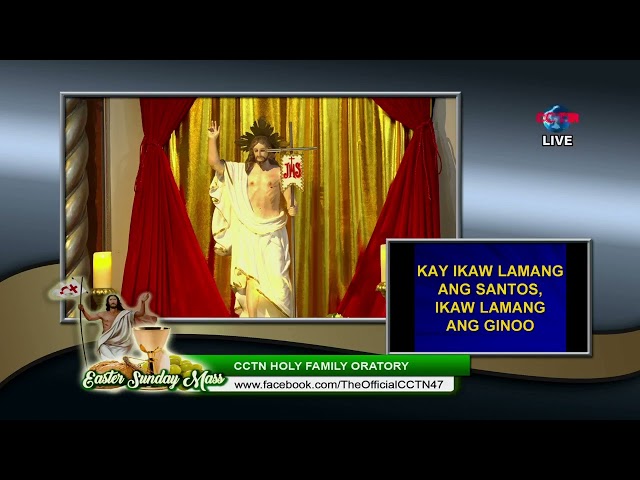 LIVE: Easter Sunday Mass, Rev. Fr. Jesper John Petralba  -  ( 31 March 2024 )