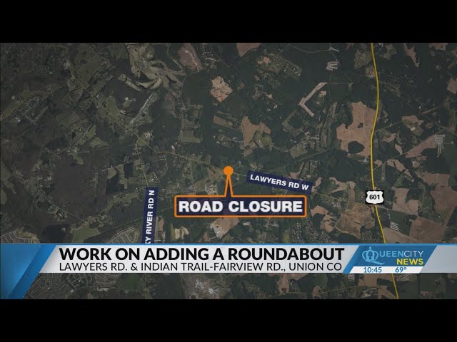 Roadwork starts Monday on Indian Trial roundabout