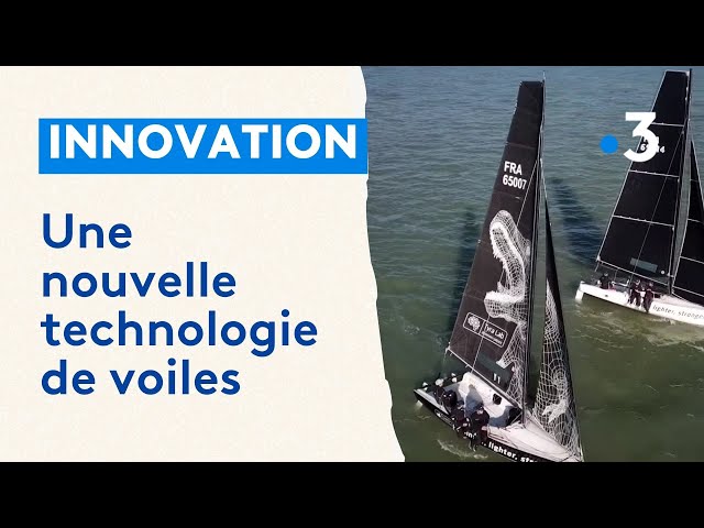 Innovation : une nouvelle technologie de voiles conçue à La Rochelle