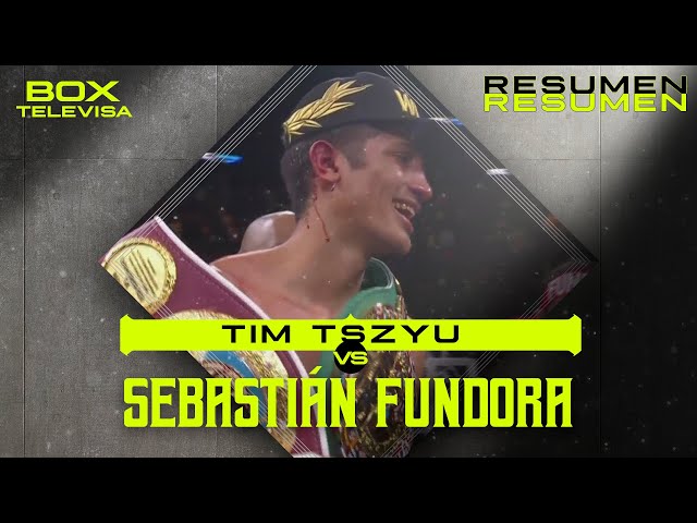 RESUMEN | Tim Tszyu vs Sebastián Fundora | Peso Superwelter | TUDN