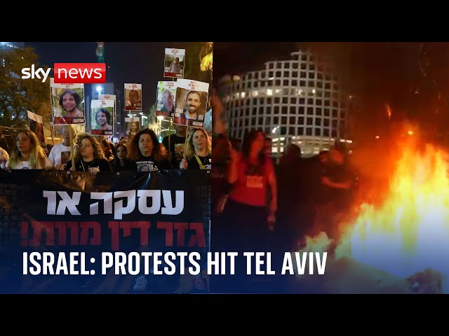 Israel: Protesters call for Netanyahu to step-down | Israel-Hamas war