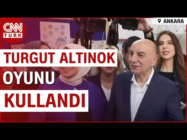 AK Parti Ankara Büyükşehir Belediye Başkan Adayı Turgut Altınok Oyunu Kullandı | CNN TÜRK