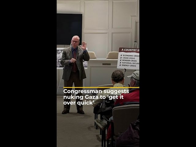 Republican congressman suggests nuking Gaza | #AJshorts