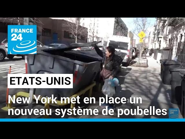 À New York, une "révolution des déchets" • FRANCE 24