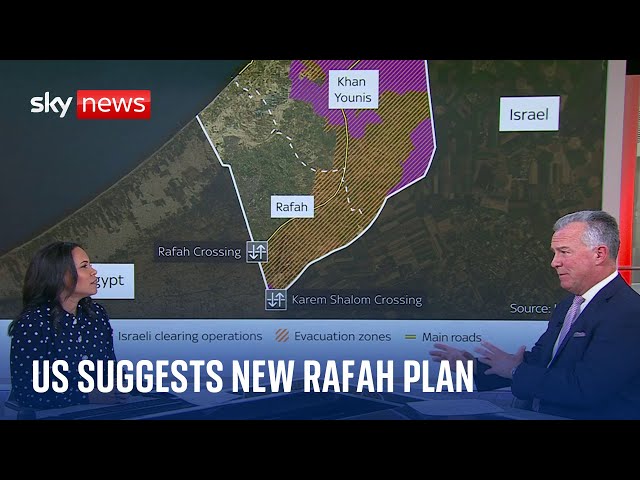 United States 'draws alternative Rafah military plan' | Israel-Hamas war