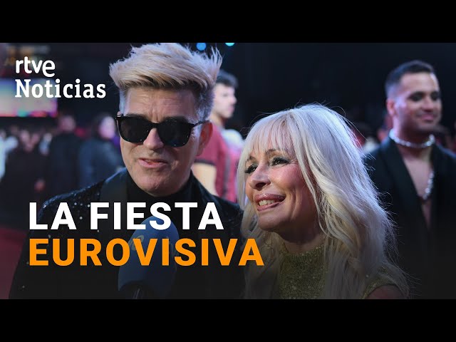 EUROVISIÓN: NEBULOSSA anfitriones de la PRMERA PREPARTY con 28 de los PARTICIPANTES en MADRID | RTVE