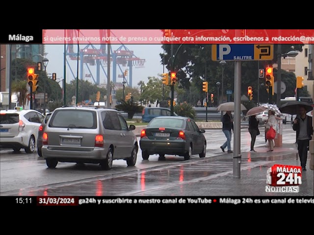 Noticia - Aviso amarillo por lluvias en Málaga