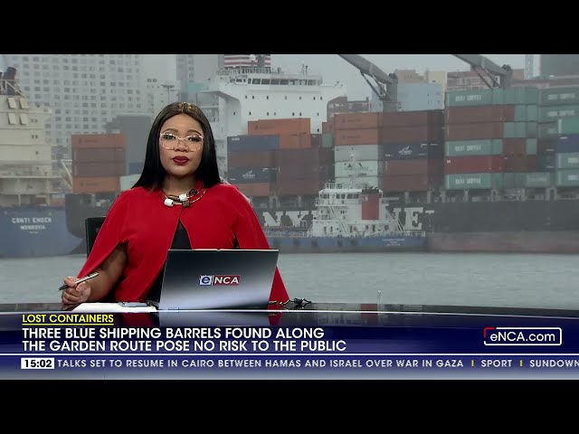 Lost Containers | Shipping barrels pose no risk to the public