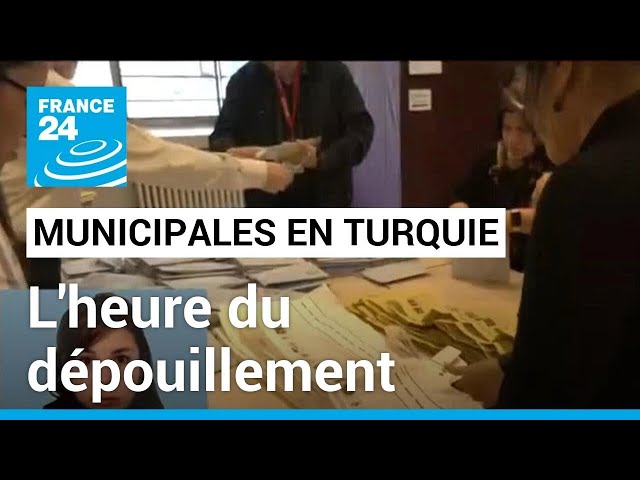 ⁣Élections municipales en Turquie : les bureaux de vote ont fermé • FRANCE 24