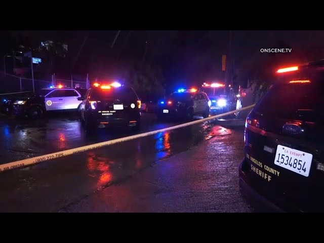 Deputy, suspect hospitalized after East Los Angeles shooting