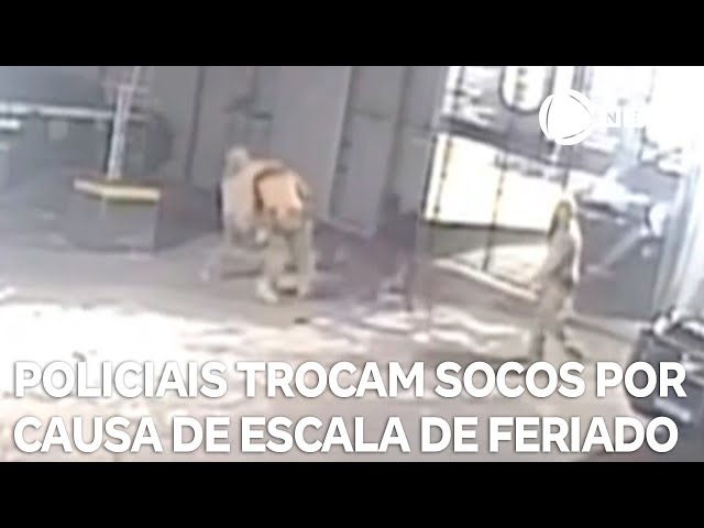 Escala de feriado causa briga entre policiais