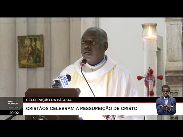 Celebração da páscoa - Cristão celebram a ressureição de Cristo