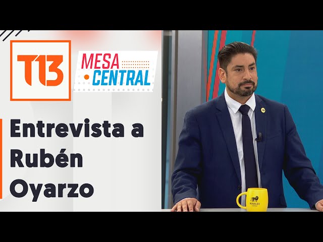 Oyarzo: "Yo creo que está desconectado el Presidente, porque la prioridad del país es la seguri