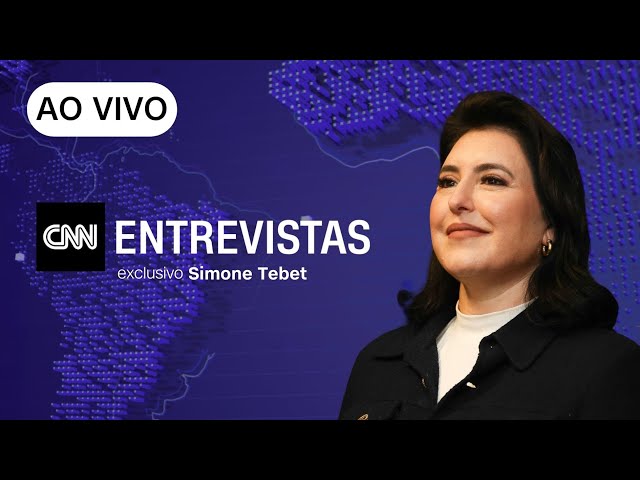 AO VIVO: CNN ENTREVISTAS COM SIMONE TEBET | 31/03/2024