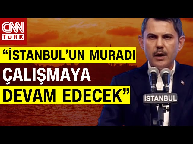 Seçim Sonuçlarının Ardından Murat Kurum'dan İlk Açıklama: "Tüm İstanbullulara Teşekkür Edi