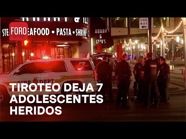 Tiroteo en Indianápolis, Estados Unidos, deja siete adolescentes heridos - Las Noticias