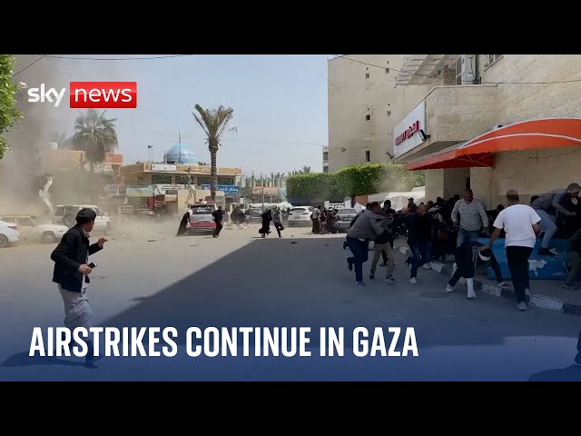 Airstrikes continue in Gaza as tens of thousands of Israelis protest | Israel-Hamas war